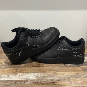 Nike custom Air Force 1 size 9